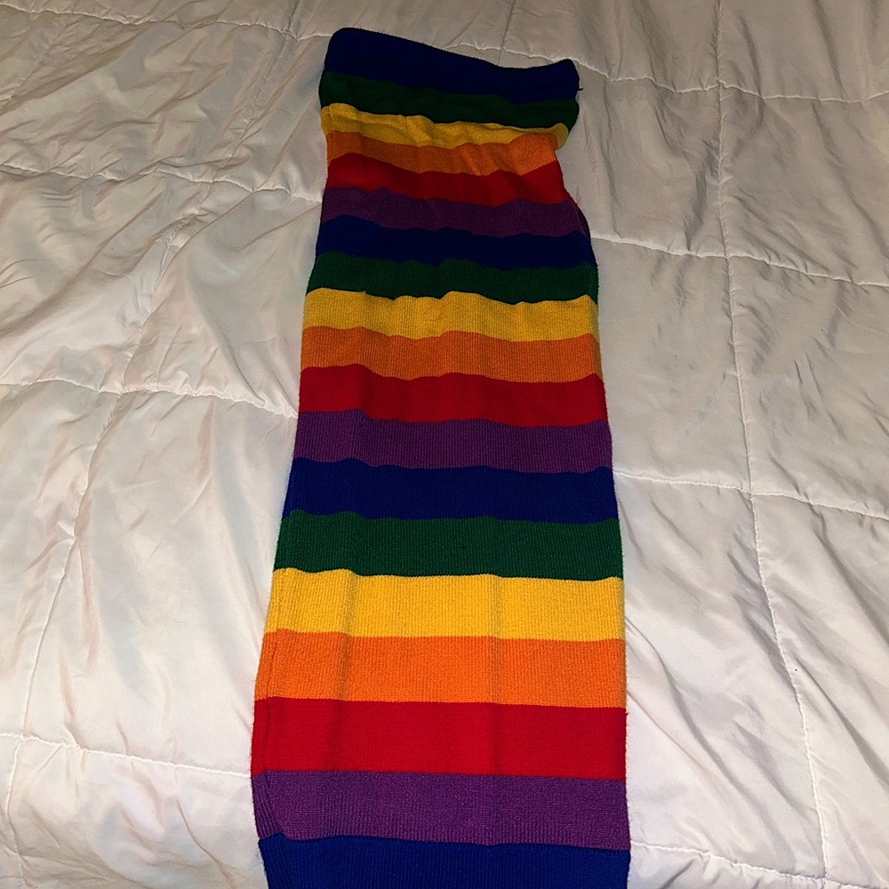 Multi colored skirt/tube dress